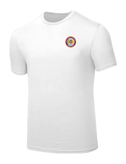 Seriously Soft White T-Shirt w/E.N. Bisso Logo