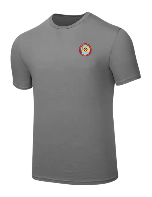 Seriously Soft Medium Grey T-Shirt w/E.N. Bisso Logo