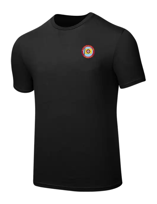 Seriously Soft Black T-Shirt w/E.N. Bisso Logo