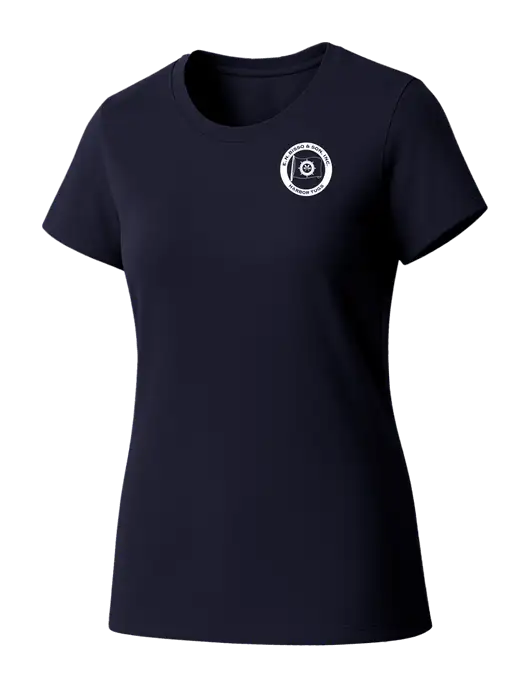 Womens Seriously Soft New Navy T-Shirt w/E.N. Bisso Logo