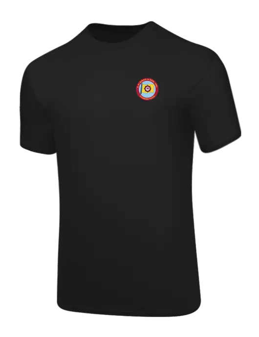 Core Blend Black T-Shirt w/E.N. Bisso Logo