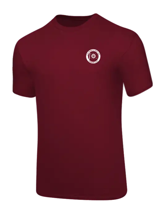 Core Blend Cardinal T-Shirt w/E.N. Bisso Logo