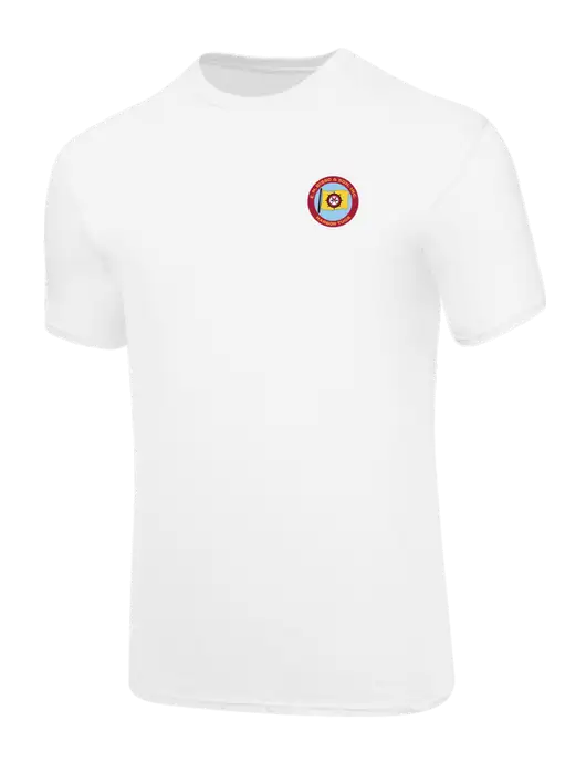 Core Blend White T-Shirt w/E.N. Bisso Logo