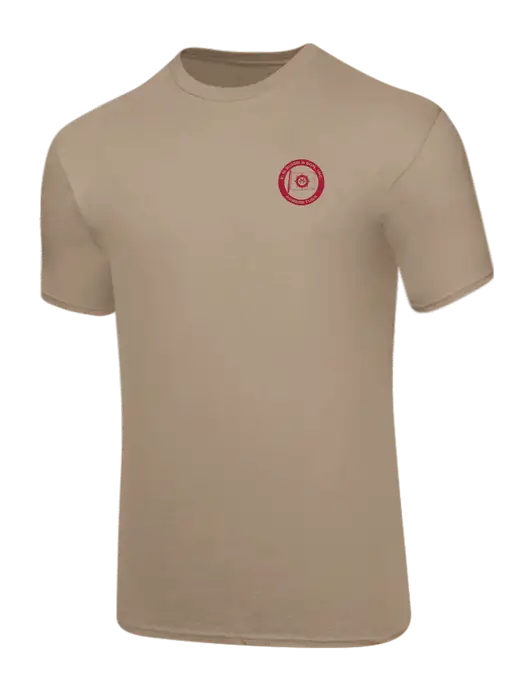 Core Blend Dark Tan T-Shirt w/E.N. Bisso Logo