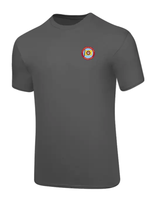 Core Blend Medium Grey T-Shirt w/E.N. Bisso Logo