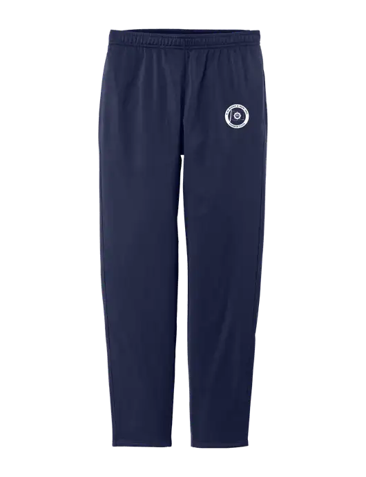 Womens Tricot Navy Track Jogger w/E.N. Bisso Logo