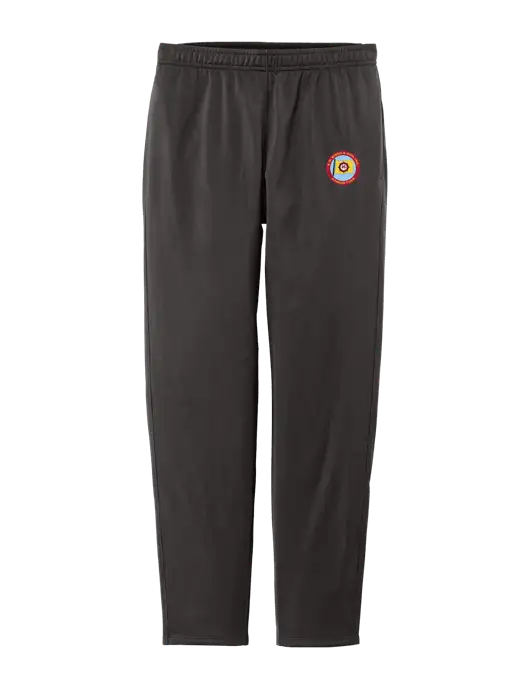Womens Tricot Very Dark Grey Track Jogger w/E.N. Bisso Logo