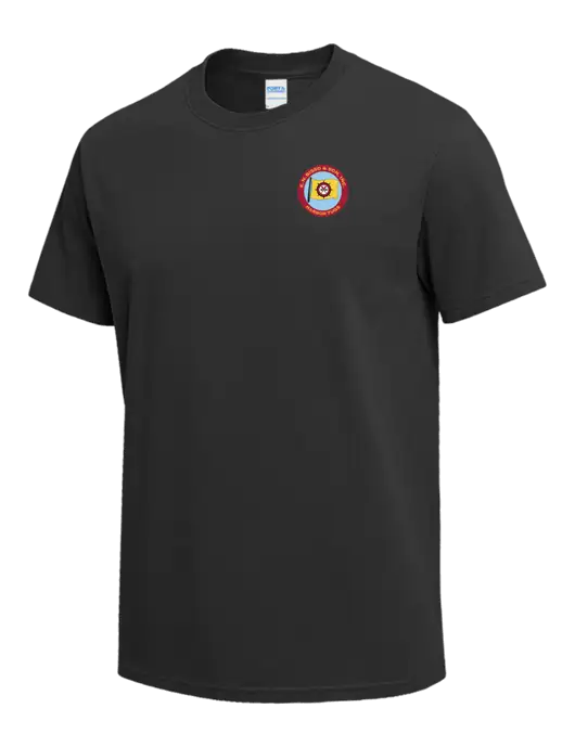 Charcoal Heavyweight 6.1 oz T-Shirt w/E.N. Bisso Logo