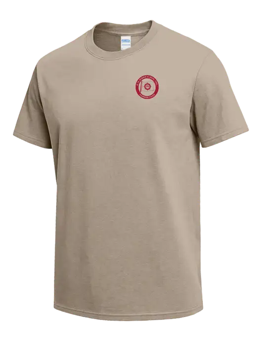 Tan Heavyweight 6.1 oz T-Shirt w/E.N. Bisso Logo