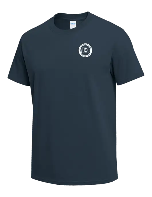Dark Slate Blue Heavyweight 6.1 oz T-Shirt w/E.N. Bisso Logo