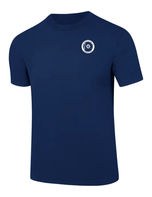 Comfort Colors 6.1 oz Dark Navy Heavyweight Ring Spun T-Shirt w/E.N. Bisso Logo