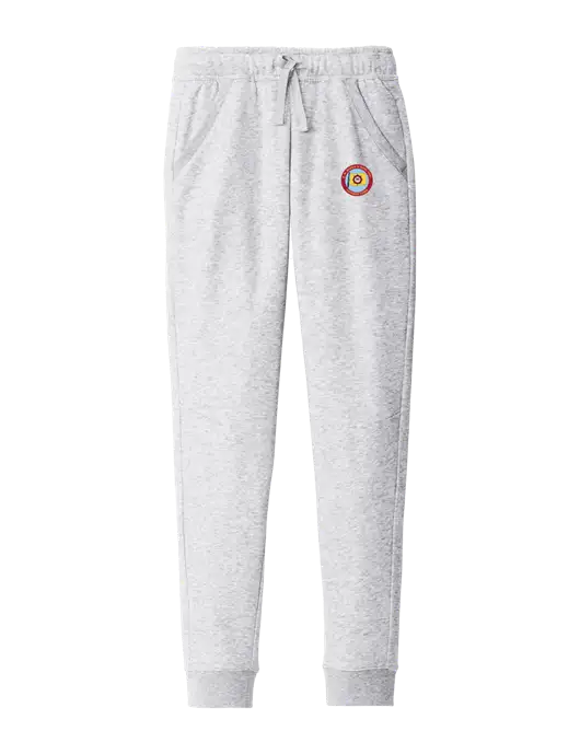 Modern Very Light Grey Heather Fleece Jogger w/E.N. Bisso Logo