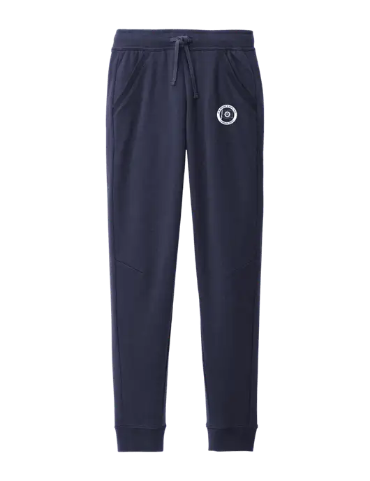 Modern Dark Navy Fleece Jogger w/E.N. Bisso Logo