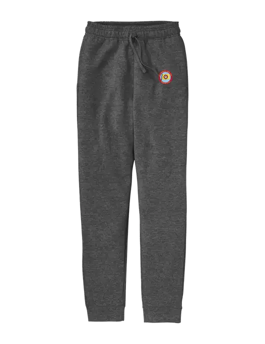 Core Fleece Dark Heather Grey Jogger w/E.N. Bisso Logo