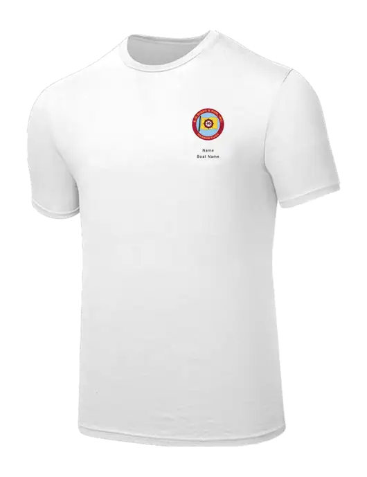 Seriously Soft White T-Shirt w/E.N. Bisso Logo