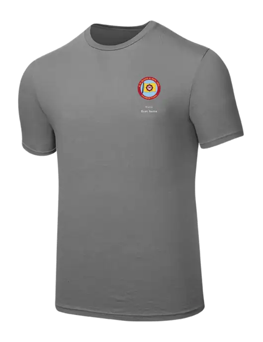 Seriously Soft Medium Grey T-Shirt w/E.N. Bisso Logo
