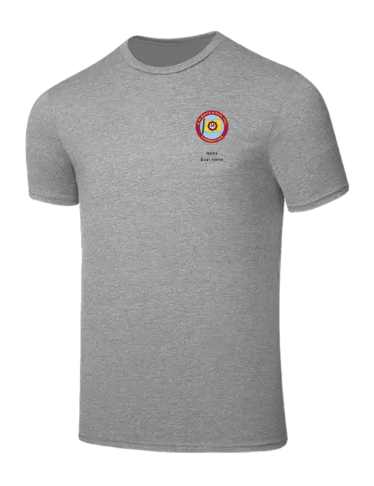 Seriously Soft Light Heather Grey T-Shirt w/E.N. Bisso Logo